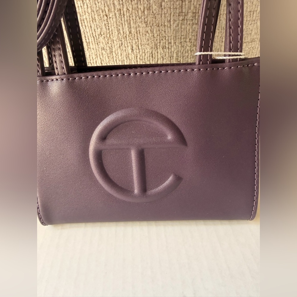 Telfar Small Shopping Bag (Eggplant)
